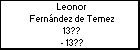 Leonor Fernández de Temez
