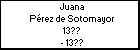 Juana Pérez de Sotomayor