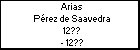 Arias Pérez de Saavedra