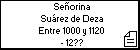 Señorina Suárez de Deza