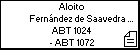 Aloito Fernández de Saavedra Arias