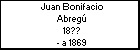 Juan Bonifacio Abregú