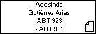 Adosinda Gutiérrez Arias