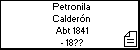 Petronila Calderón