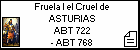 Fruela I el Cruel de ASTURIAS