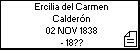 Ercilia del Carmen Calderón