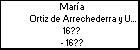 María Ortiz de Arrechederra y Urteaga