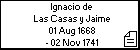 Ignacio de Las Casas y Jaime