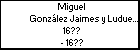 Miguel González Jaimes y Ludueña