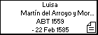 Luisa Martín del Arroyo y Morales