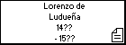 Lorenzo de Ludueña
