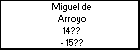 Miguel de Arroyo
