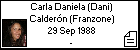 Carla Daniela (Dani) Calderón (Franzone)