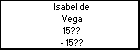 Isabel de Vega