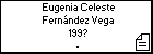 Eugenia Celeste Fernández Vega