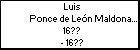 Luis Ponce de León Maldonado