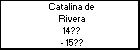 Catalina de Rivera