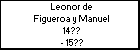 Leonor de Figueroa y Manuel