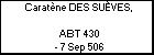 Caratène DES SUÈVES,
