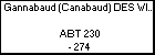 Gannabaud (Canabaud) DES WISIGOTHS 