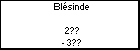 Blésinde