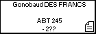 Gonobaud DES FRANCS