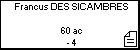 Francus DES SICAMBRES 