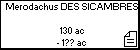 Merodachus DES SICAMBRES 