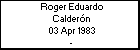 Roger Eduardo Calderón