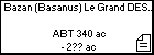 Bazan (Basanus) Le Grand DES SICAMBRES 