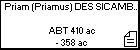 Priam (Priamus) DES SICAMBRES 