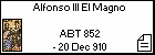 Alfonso III El Magno 