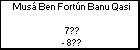 Musá Ben Fortún Banu Qasi
