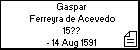 Gaspar Ferreyra de Acevedo