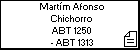 Martím Afonso Chichorro
