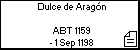 Dulce de Aragón 