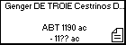 Genger DE TROIE Cestrinos DU BOSPHORE 
