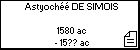 Astyochéé DE SIMOIS 