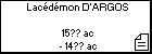 Lacédémon D'ARGOS 
