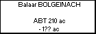Balaar BOLGEINACH 