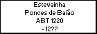 Estevainha Ponces de Baião