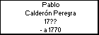 Pablo Calderón Pereyra