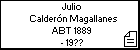 Julio Calderón Magallanes