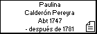 Paulina Calderón Pereyra