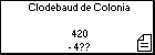 Clodebaud de Colonia 