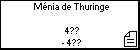 Ménia de Thuringe 