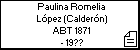 Paulina Romelia López (Calderón)
