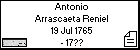 Antonio Arrascaeta Reniel
