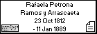 Rafaela Petrona Ramos y Arrascaeta