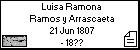 Luisa Ramona Ramos y Arrascaeta